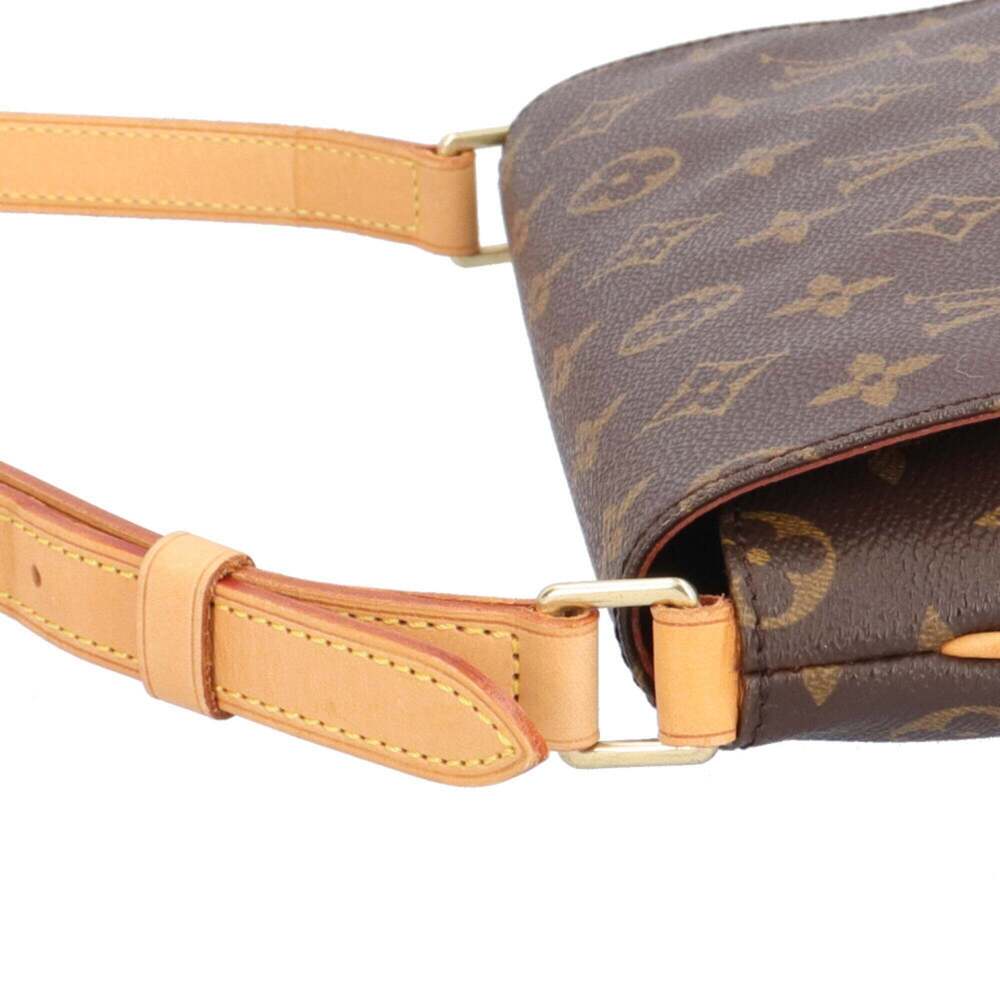 LOUIS VUITTON Brown Monogram Canvas Shoulder Bag - Picture 10 of 11